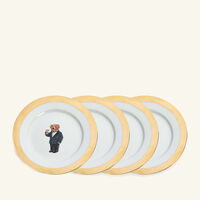 رالف لورين هوم طقم تومبسون المؤلف من 4 أطباق للحلويات