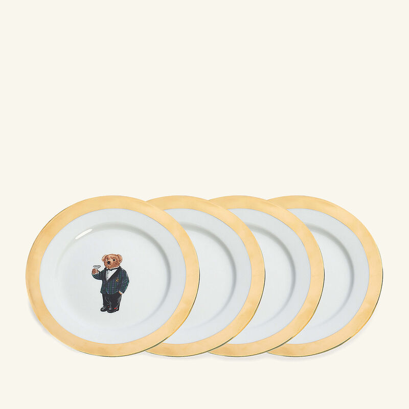 رالف لورين هوم طقم تومبسون المؤلف من 4 أطباق للحلويات