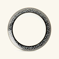 versace la greca signature dessert plate round white 20cm