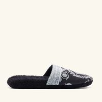 versace i love baroque slippers black