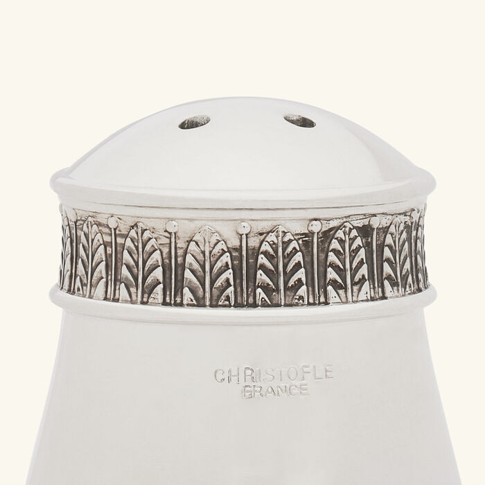 christofle malmaison salt pepper shakers silver plated