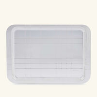 christofle graphik serving tray rectangular medium silver