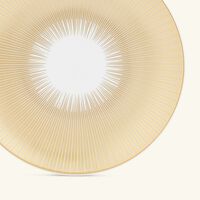 bernardaud sol bread butter plate round gold 13cm