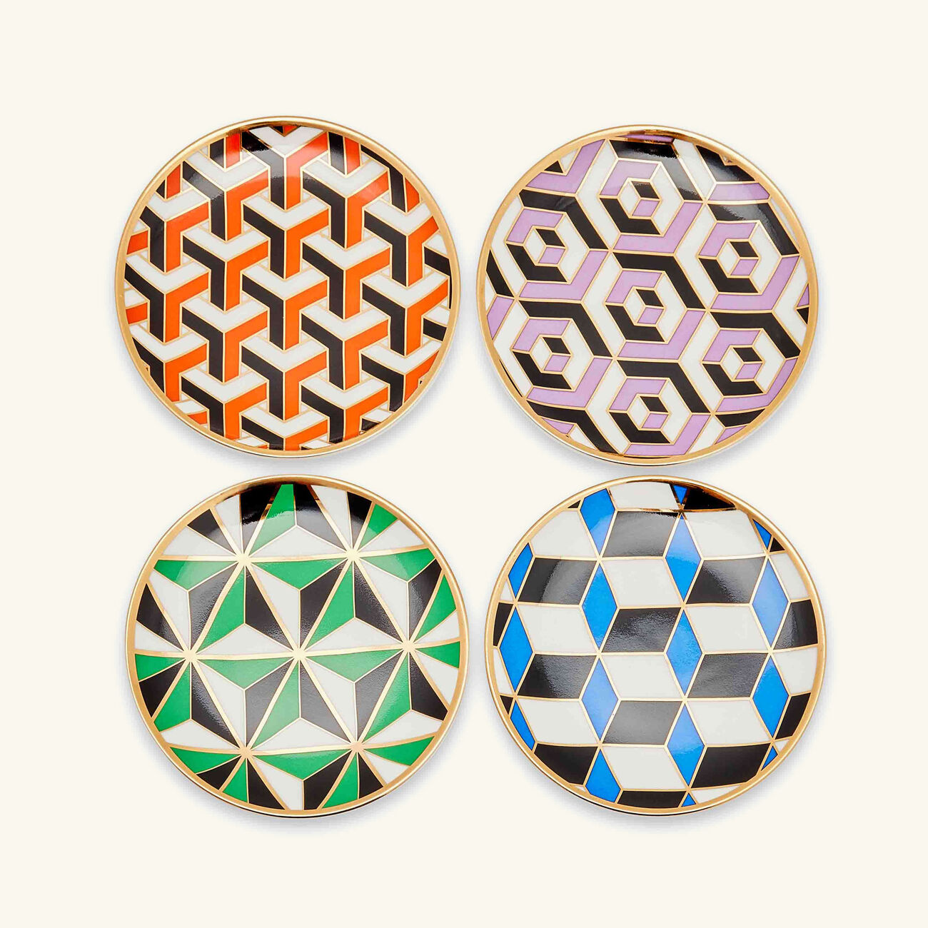jonathan adler versailles coaster set of 4