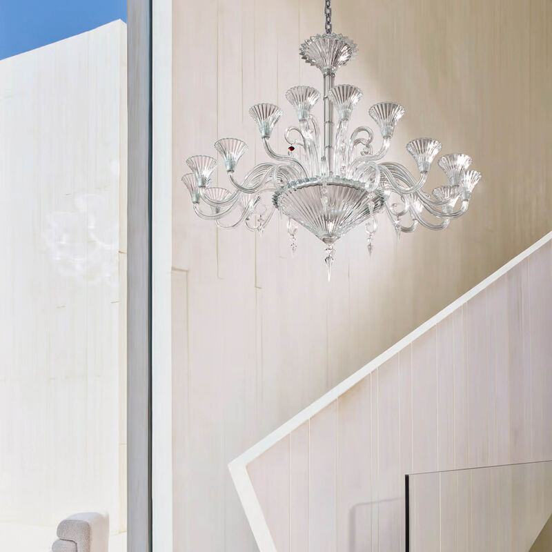 baccarat mille nuits chandelier oval 18 lights