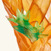 مزهرية تريساج بارادي متوسطة برتقالية دوم مزهرية تريساج بارادي متوسطة برتقالية