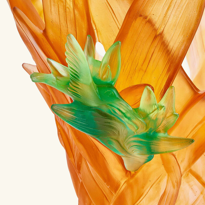 مزهرية تريساج بارادي متوسطة برتقالية دوم مزهرية تريساج بارادي متوسطة برتقالية