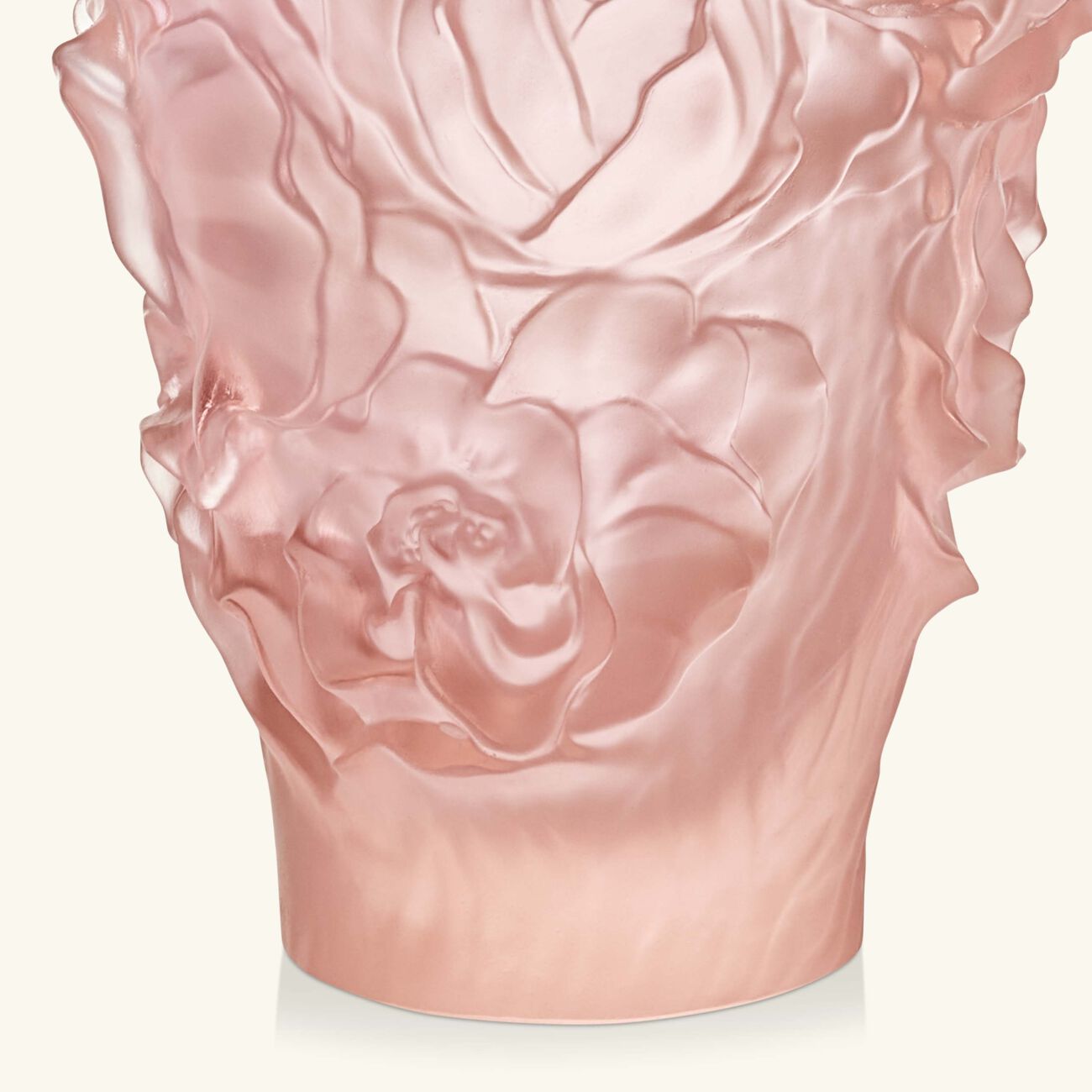 daum camellia vase large pink