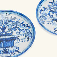 dolce gabbana casa blu mediterraneo bread plate round 17cm set of 2