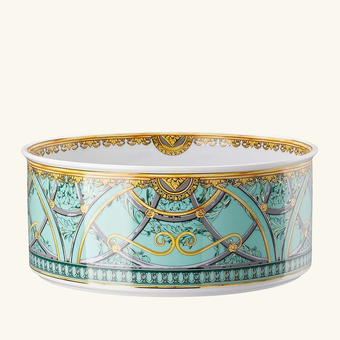 versace scala del palazzo verde bowl green