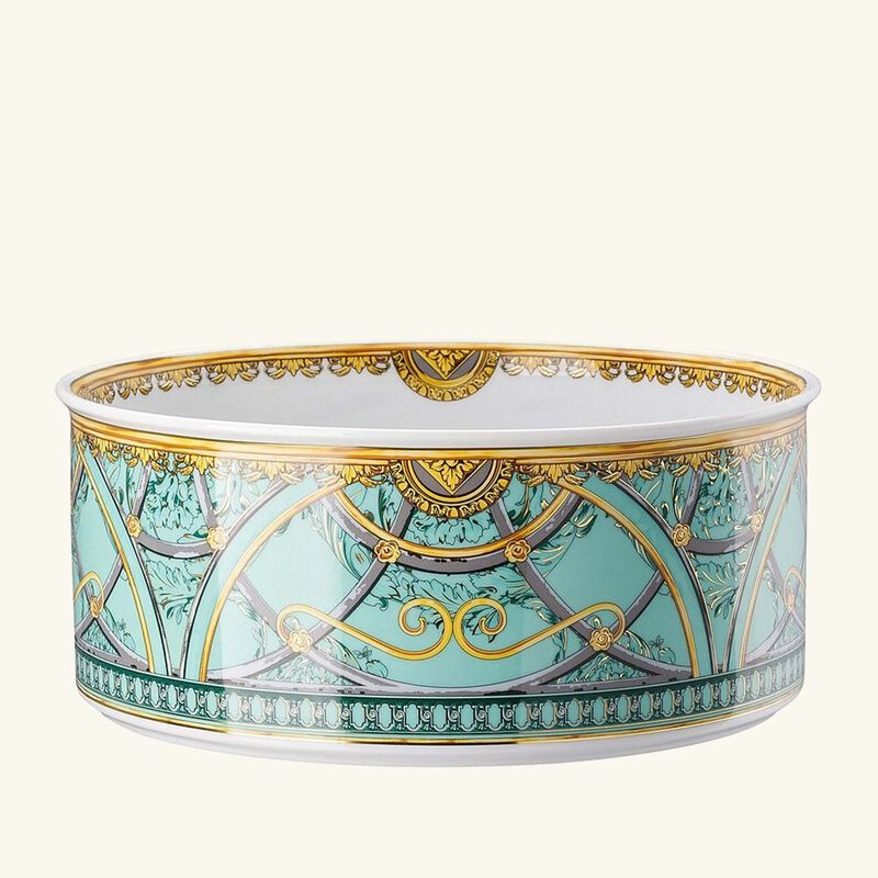 versace scala del palazzo verde bowl green