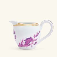 bernardaud prunus soup plate round purple 22cm