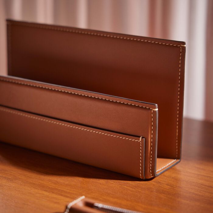 ralph lauren home brennan letter rack brown