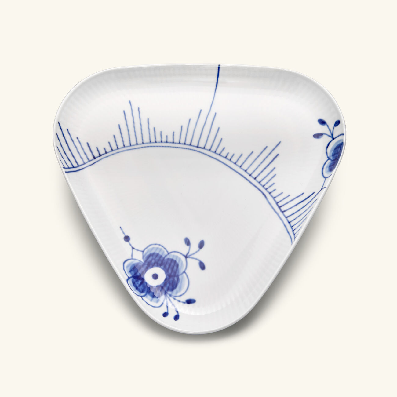 رويال كوبنهاغن طقم أطباق التقديم بلو فلوتد ميغا من أربعة أطباق