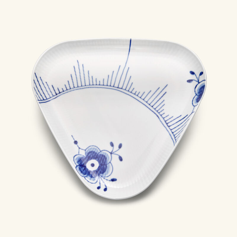 رويال كوبنهاغن طقم أطباق التقديم بلو فلوتد ميغا من أربعة أطباق