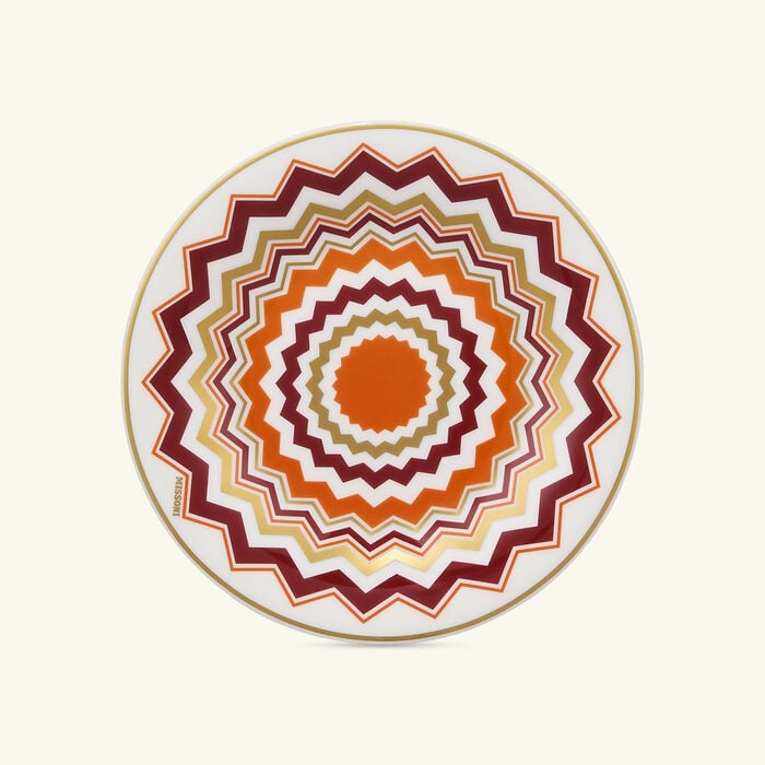ICONIC Bread & Butter Plate Round 15 cm Set of 2 missoni home iconic bread butter plate round 15 cm set of 2