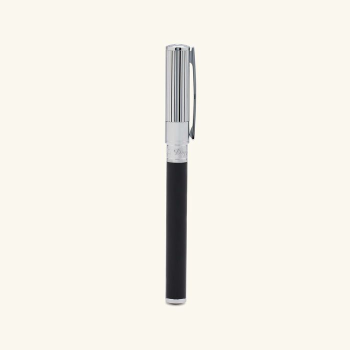 st dupont d initial rollerball pen black