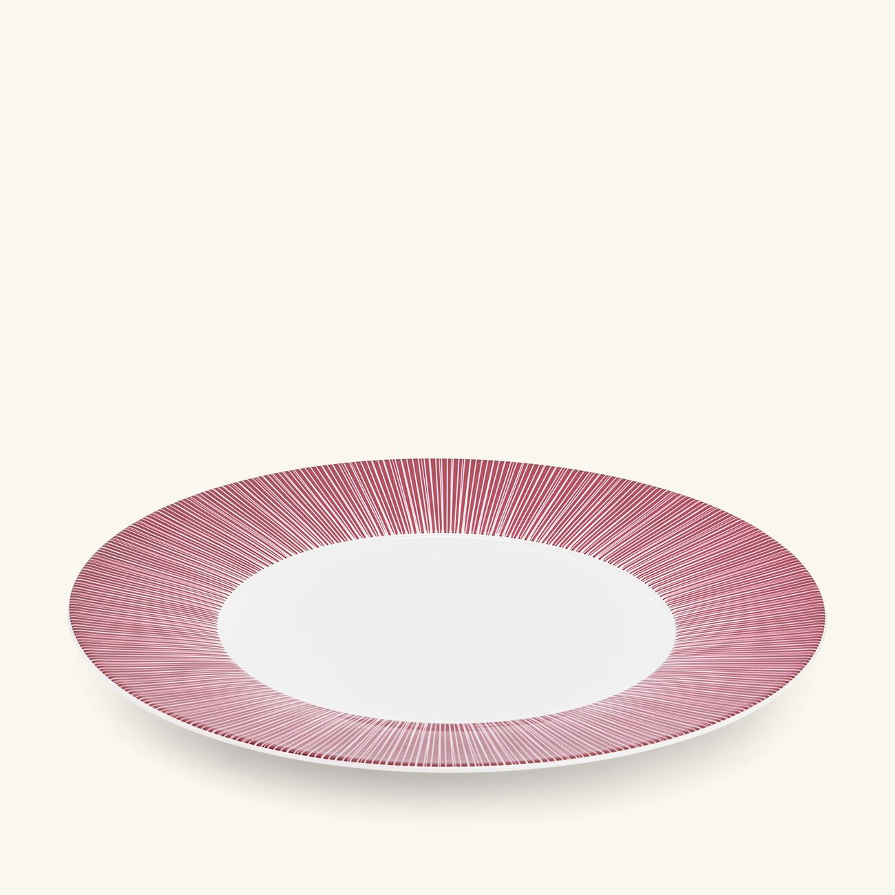 Sol Service Plate Round Red 31cm bernardaud sol service plate round red 31cm