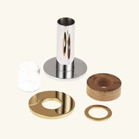 Myriade Candle Holder Small Stainless Steel christofle myriade candle holder small stainless steel