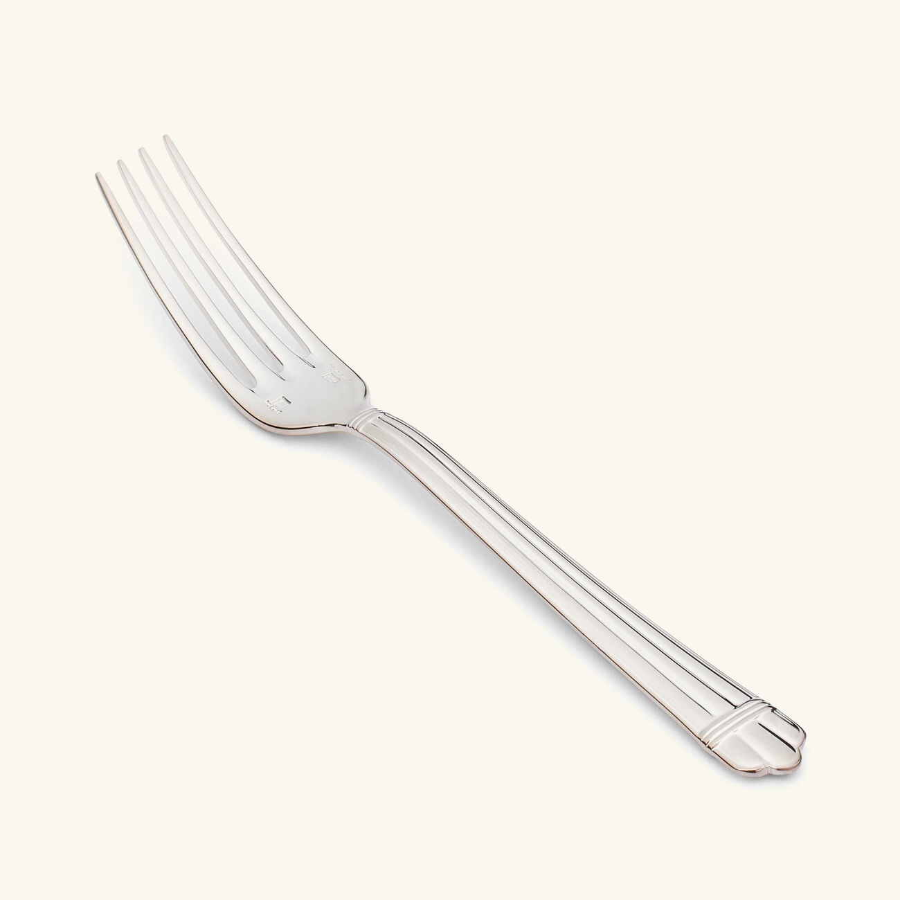 christofle aria dessert fork silver plated