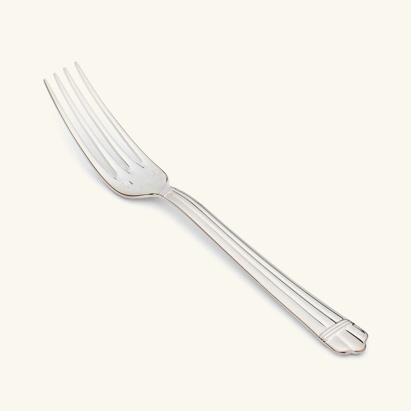 christofle aria dessert fork silver plated