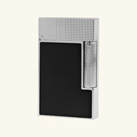 st dupont ligne 2 micro diamond lighter black