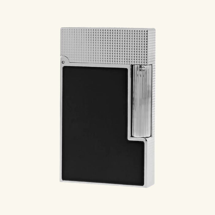 st dupont ligne 2 micro diamond lighter black