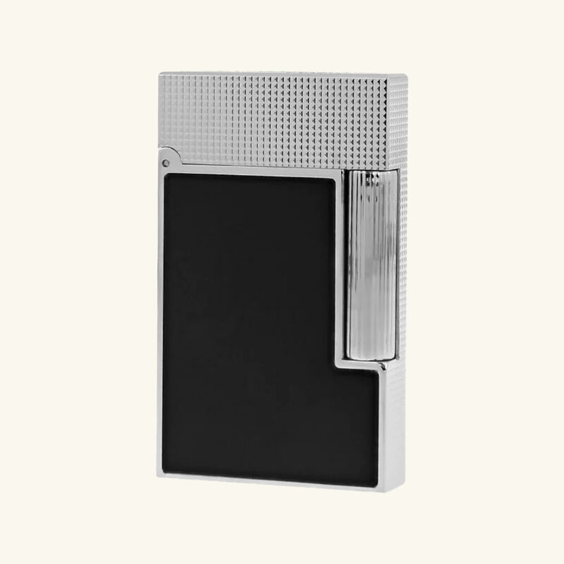 st dupont ligne 2 micro diamond lighter black