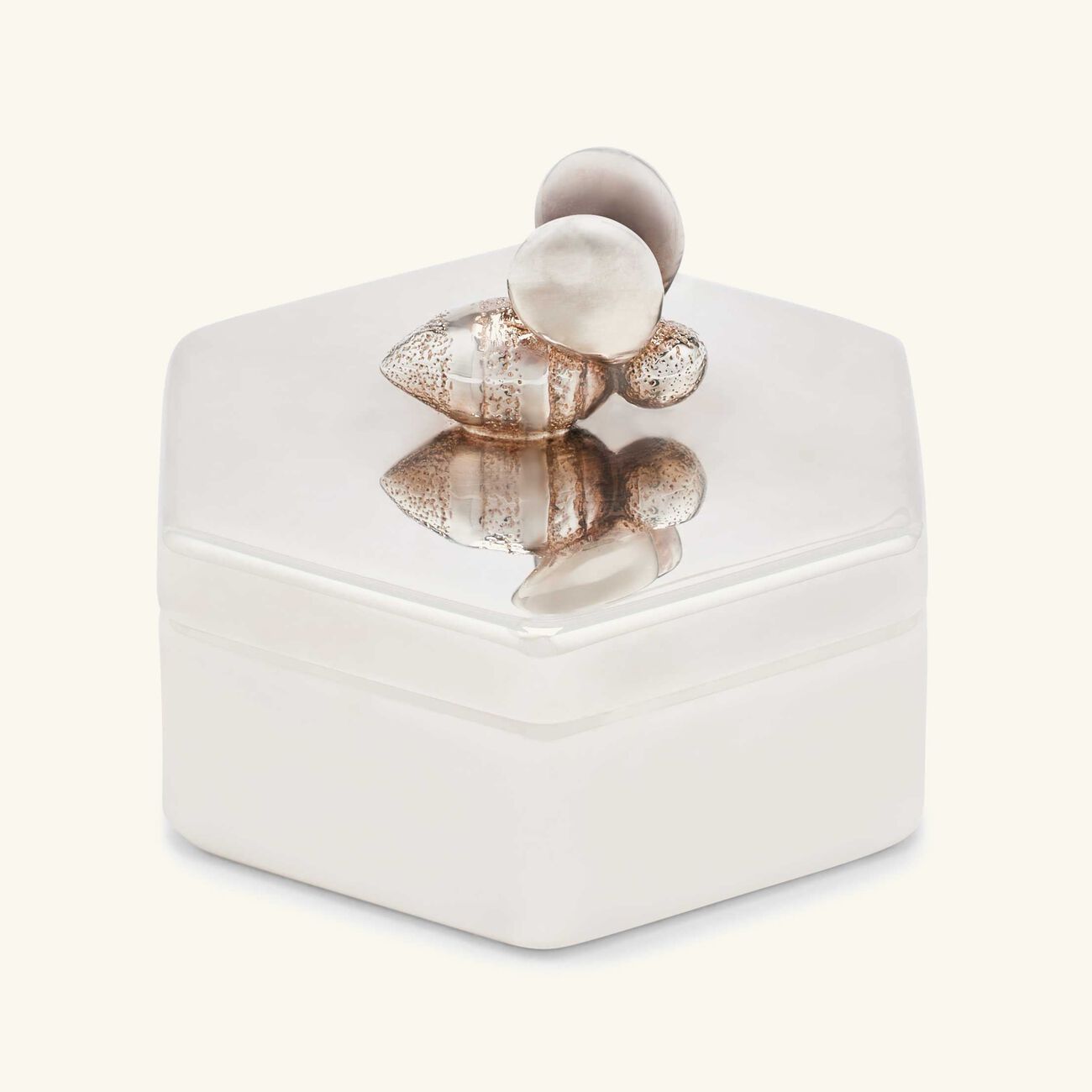 christofle beebee secret box silver plated