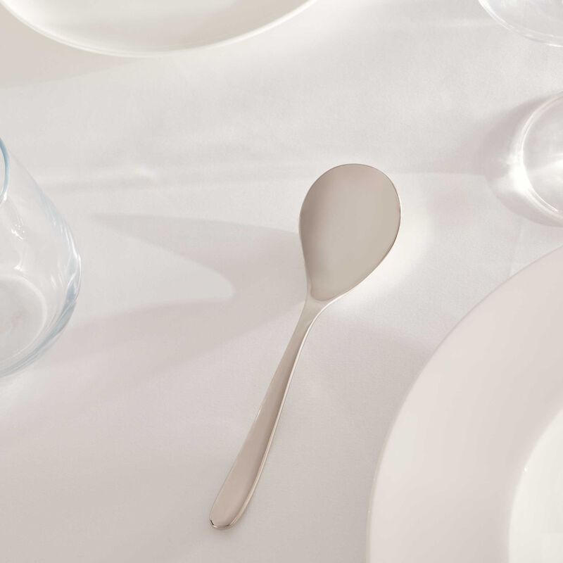 L'Ame De Cream Soup Spoon Silver Plated christofle l ame de cream soup spoon silver plated