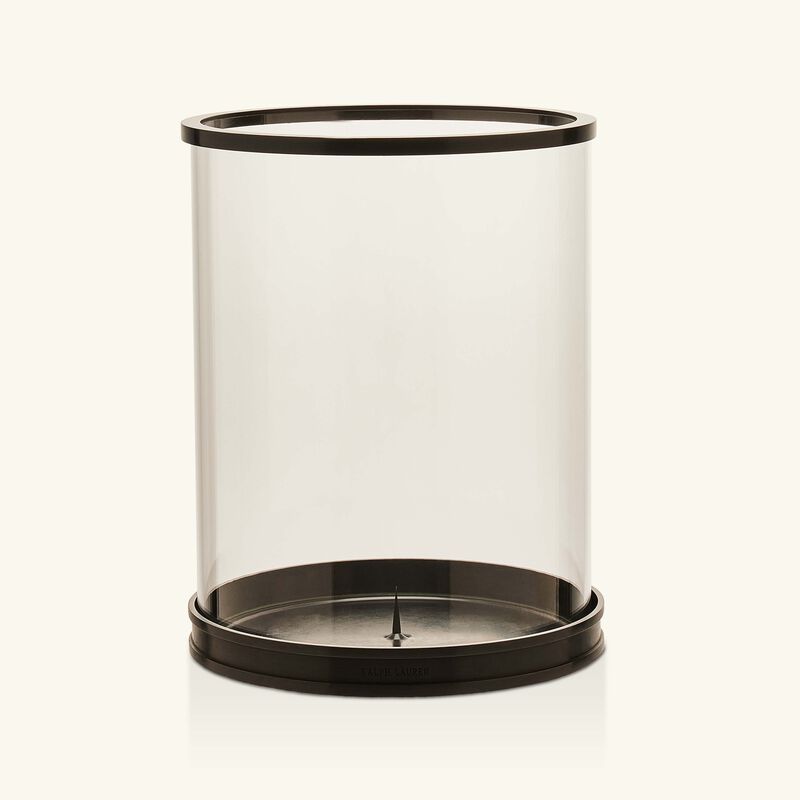 ralph lauren home penthouse modern hurricane candle holder medium