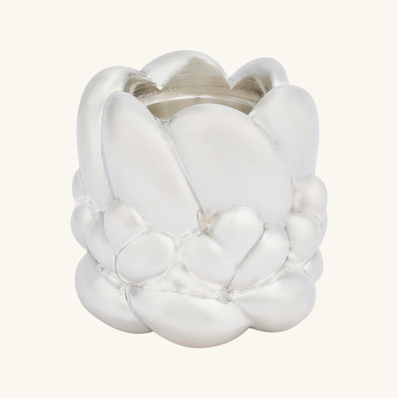 christofle babylone candle holder silver plated