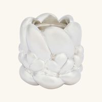 christofle babylone candle holder silver plated