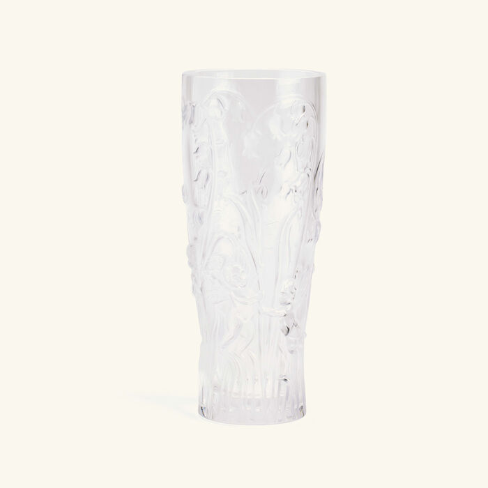lalique elves vase clear