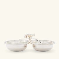 christofle anemone serving tray rectangular extra large silver plated
