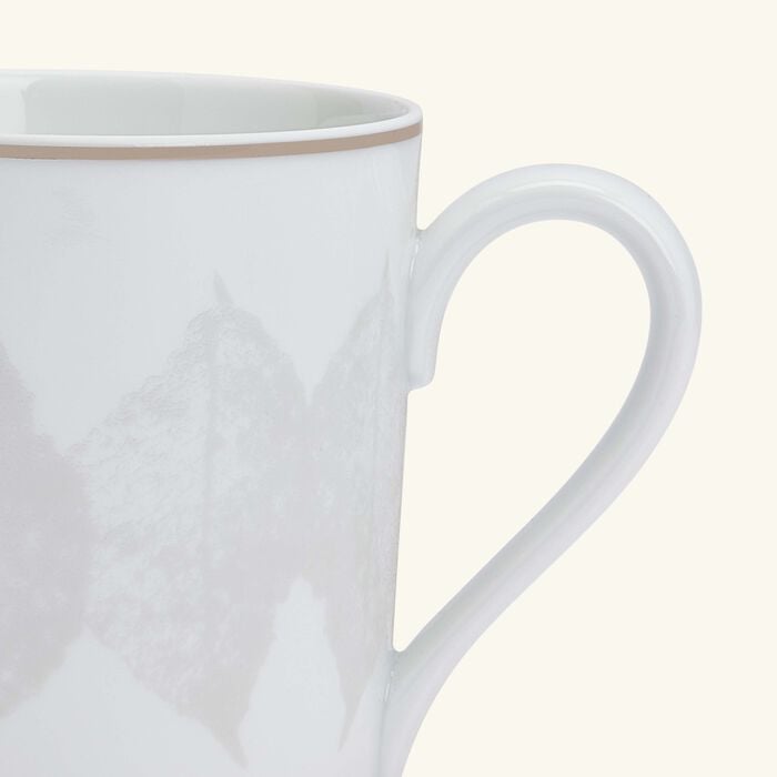 bernardaud silva mug   set of 2