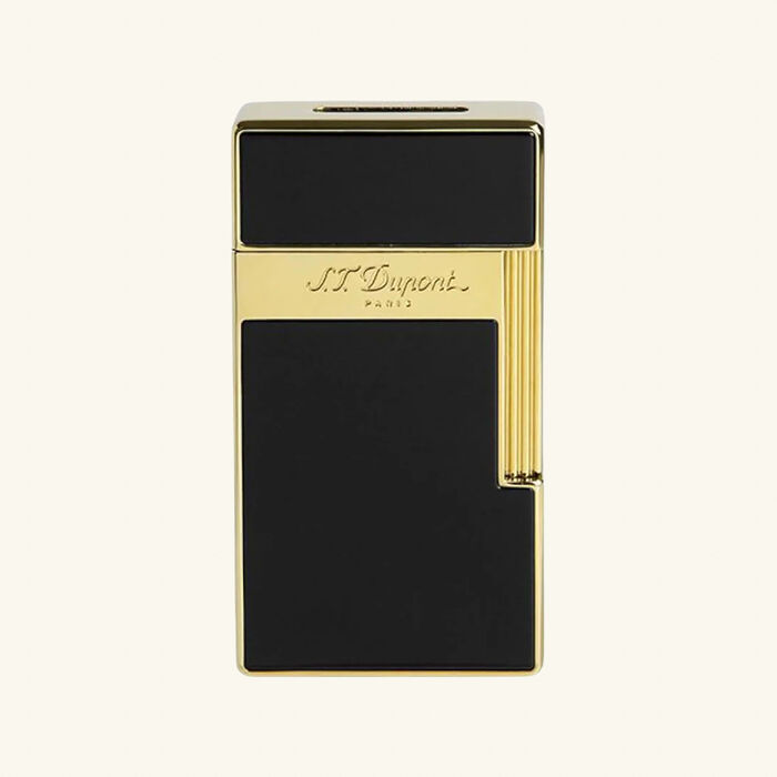 st dupont slimmy lighter black