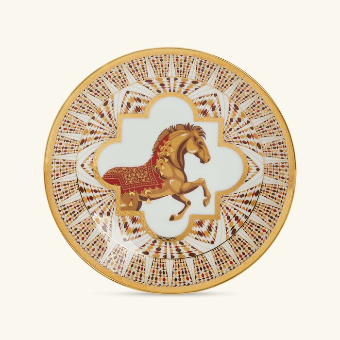 haviland cavalier royal bread butter plate round gold 16cm set of 2