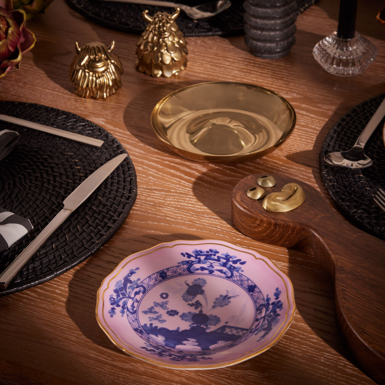 ginori 1735 labirinto zaffiro dessert plate blue