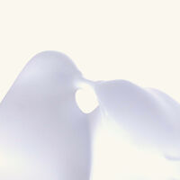 lalique colombes figurine small clear