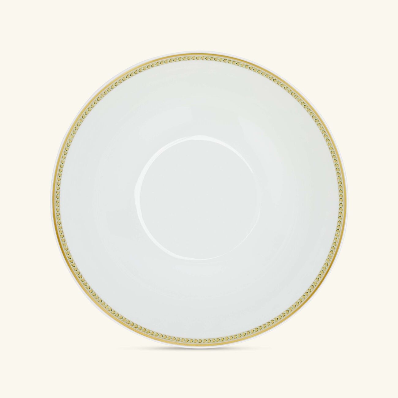 bernardaud constance salad bowl green 25cm