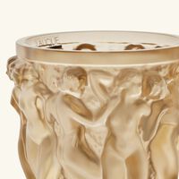 Bacchantes Vase Mini Gold lalique bacchantes vase mini gold
