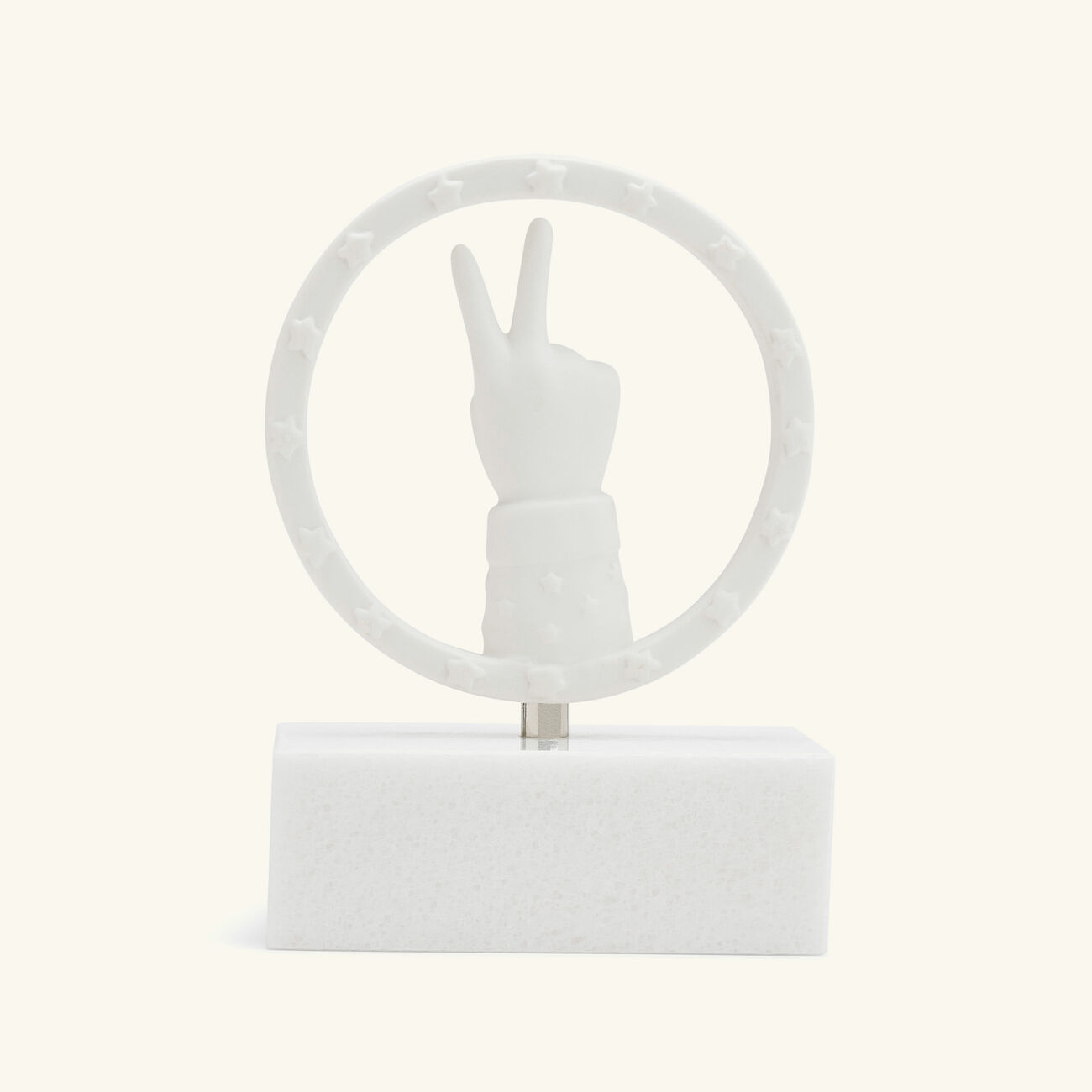 jonathan adler peace bookends white