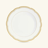bernardaud pompadour bread butter plate round gold 16cm