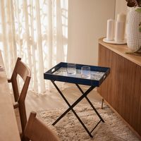 etro pliant metallic tray holder