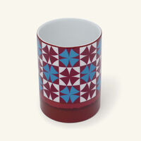 bernardaud villa garance vase small red