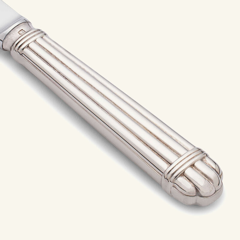 christofle aria silver plated dinner knife silver plated
