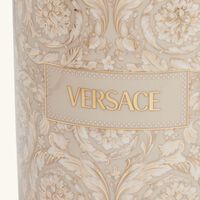 versace barocco beige vase round small