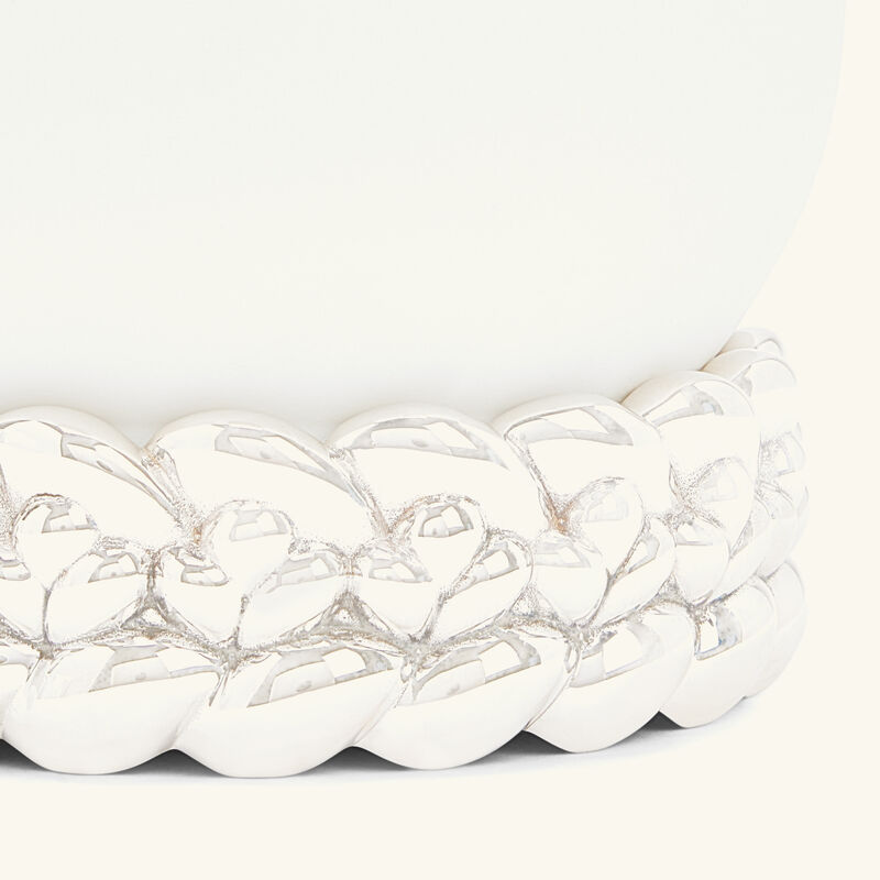 christofle babylone vase small white