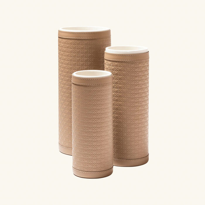 giobagnara elie saab torrone vase round medium beige
